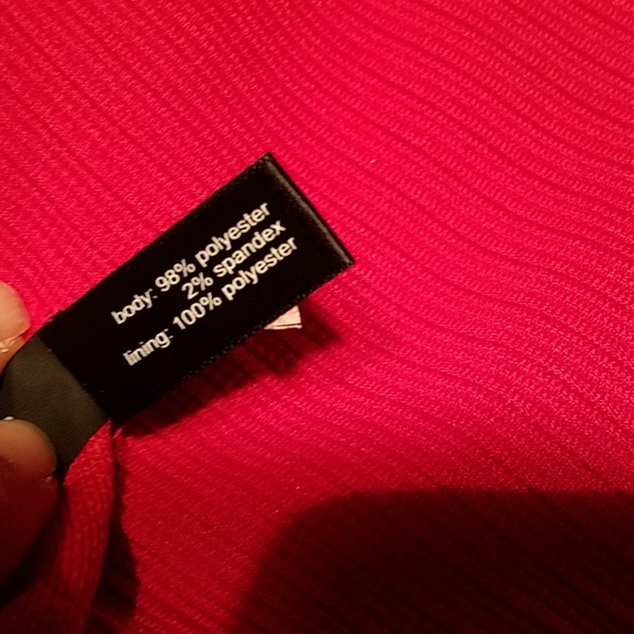 NWT, The Limited Strapless Red Dress - Picture 7 of 8